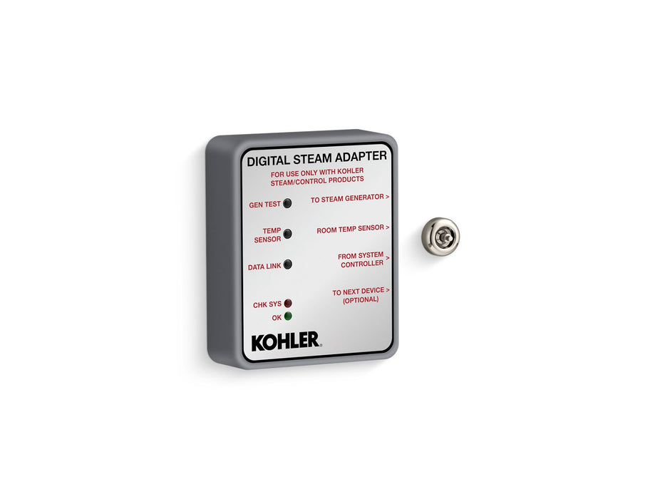 KOHLER DIGITAL STEAM ADAPTER KIT, SINGLE