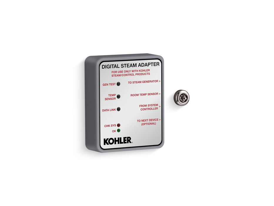 KOHLER DIGITAL STEAM ADAPTER KIT, SINGLE