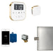 AirButler Steam Shower Control Package with AirTempo Control and Aroma Glass SteamHead - Sauna Heater Supply