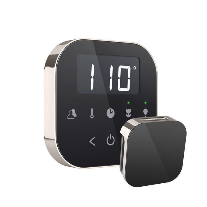 AirTempo Steam Shower Control and Aroma Glass SteamHead - Sauna Heater Supply