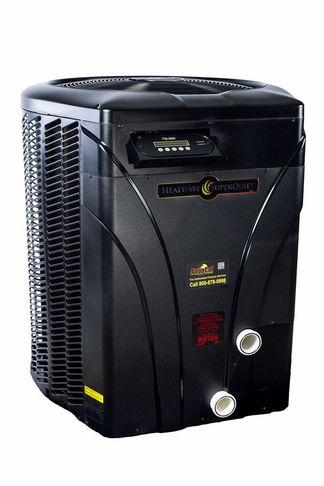 AquaCal HeatWave SuperQuiet SQ140R Pool Heat Pump (Heat and Cool) - Sauna Heater Supply
