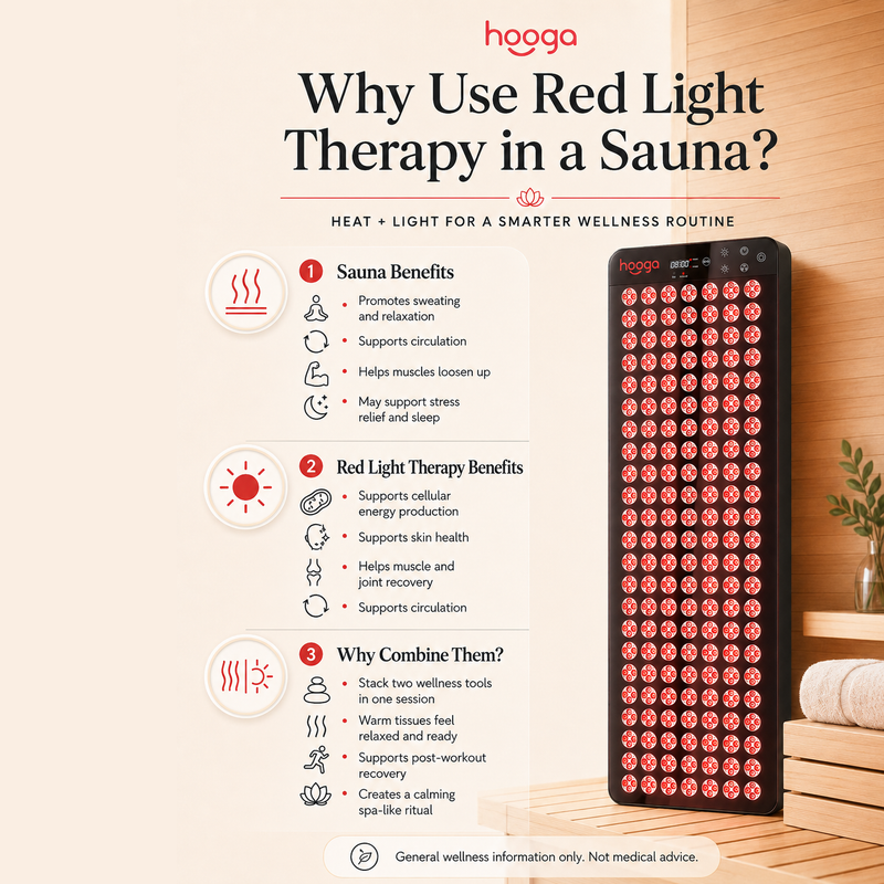 Blaze Red Light Therapy Panel for Sauna