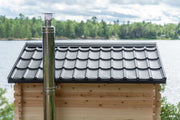 Dundalk CT Georgian 6 Person Outdoor Sauna - Sauna Heater Supply