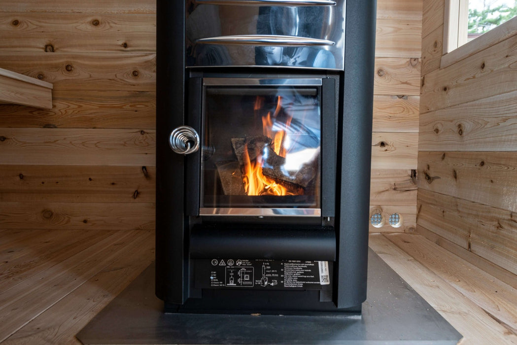 Dundalk CT Georgian 6 Person Outdoor Sauna - Sauna Heater Supply