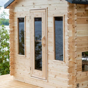 Dundalk CT Georgian 6 Person Outdoor Sauna - Sauna Heater Supply