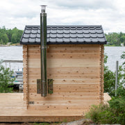 Dundalk CT Georgian 6 Person Outdoor Sauna - Sauna Heater Supply