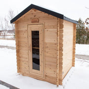 Dundalk CT Granby 3 Person Outdoor Sauna - Sauna Heater Supply