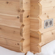 Dundalk CT Granby 3 Person Outdoor Sauna - Sauna Heater Supply
