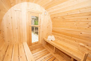 Dundalk CT Harmony 4 Person Barrel Sauna - Sauna Heater Supply