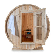 Dundalk CT Harmony 4 Person Barrel Sauna - Sauna Heater Supply