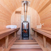 Dundalk CT Harmony 4 Person Barrel Sauna - Sauna Heater Supply