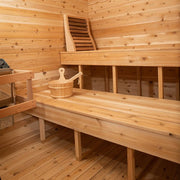 Dundalk CT Luna 4 Person Barrel Sauna - Sauna Heater Supply