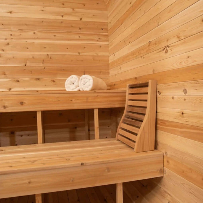 Dundalk CT Luna 4 Person Barrel Sauna - Sauna Heater Supply