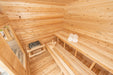 Dundalk CT Luna 4 Person Barrel Sauna - Sauna Heater Supply
