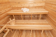 Dundalk CT Luna 4 Person Barrel Sauna - Sauna Heater Supply