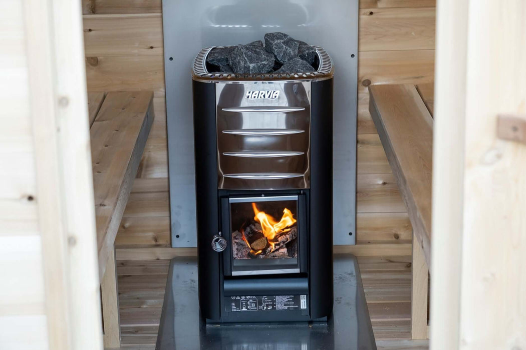 Dundalk CT Mini POD 4 Person Outdoor Sauna - Sauna Heater Supply
