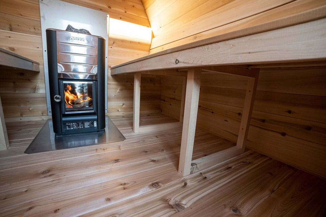 Dundalk CT Mini POD 4 Person Outdoor Sauna - Sauna Heater Supply