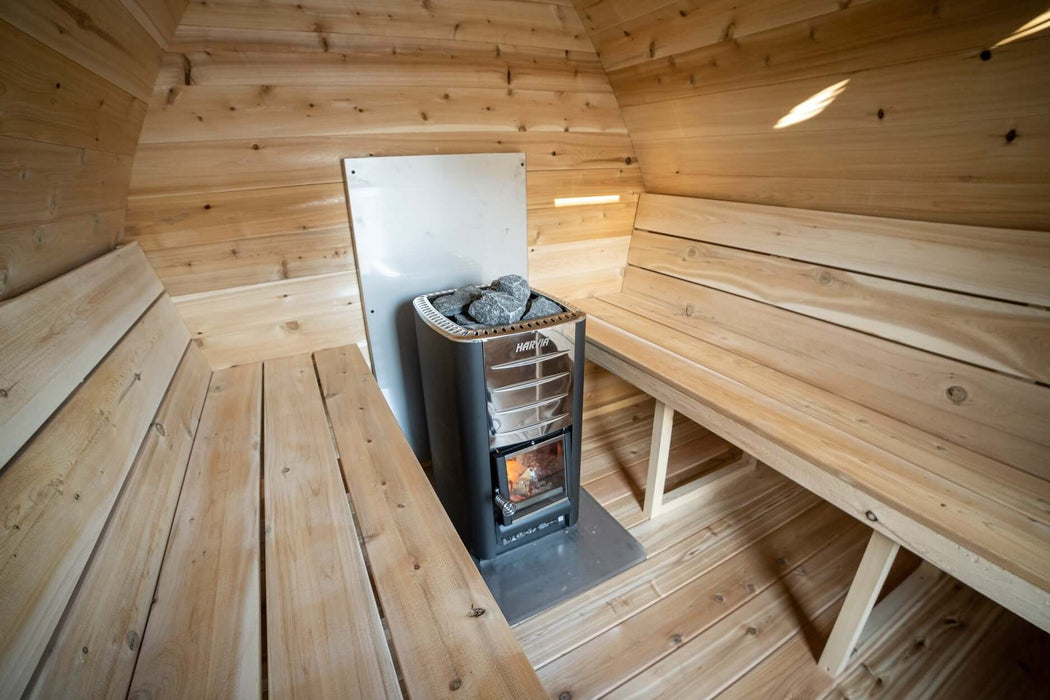 Dundalk CT Mini POD 4 Person Outdoor Sauna - Sauna Heater Supply