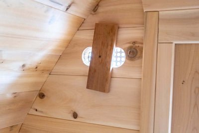 Dundalk CT Mini POD 4 Person Outdoor Sauna - Sauna Heater Supply