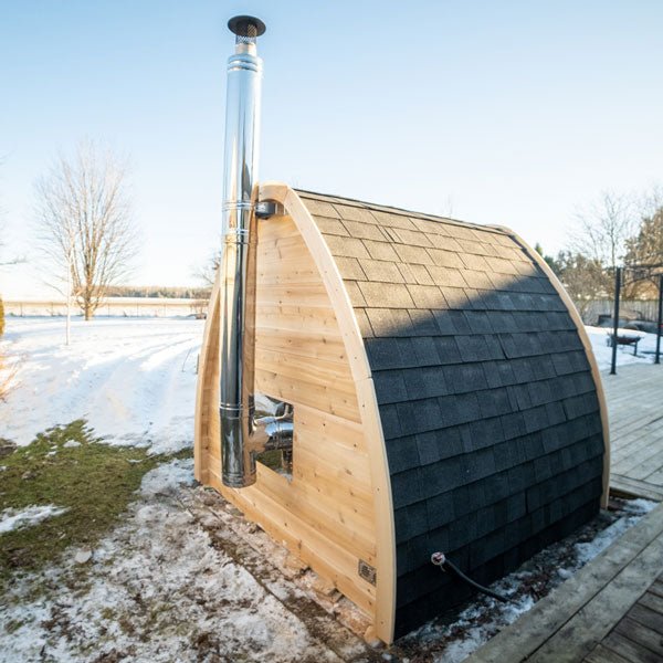 Dundalk CT Mini POD 4 Person Outdoor Sauna - Sauna Heater Supply