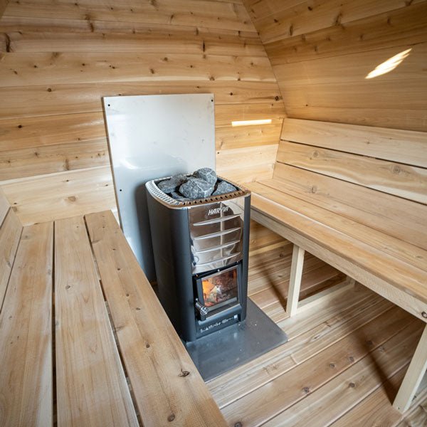 Dundalk CT Mini POD 4 Person Outdoor Sauna - Sauna Heater Supply