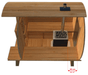 Dundalk CT Serenity 6 Person Barrel Sauna - Sauna Heater Supply