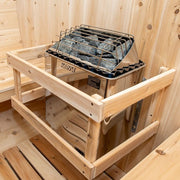 Dundalk CT Tranquility 6 Person Barrel Sauna - Sauna Heater Supply