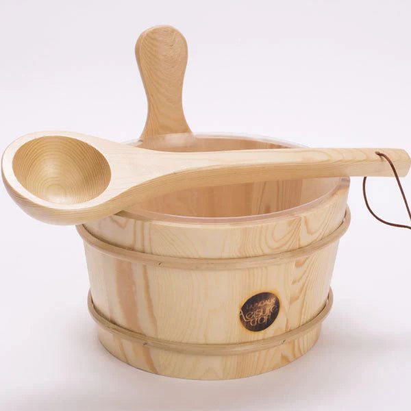 Dundalk LeisureCraft Bucket and Ladle - Sauna Heater Supply
