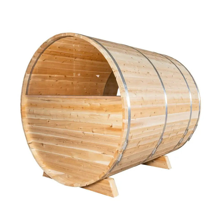 Dundalk LeisureCraft Canadian Timber Serenity MP Barrel Sauna - Sauna Heater Supply