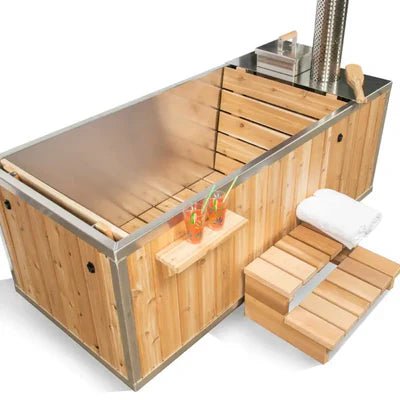 Dundalk LeisureCraft The Starlight Wood Burning Hot Tub - Sauna Heater Supply