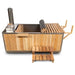 Dundalk LeisureCraft The Starlight Wood Burning Hot Tub - Sauna Heater Supply