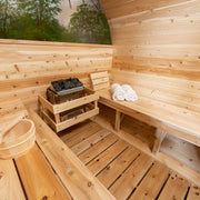 Dundalk LeisureCraft Tranquility MP Barrel Sauna - Sauna Heater Supply