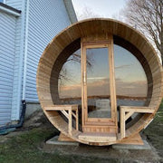 Dundalk LeisureCraft Tranquility MP Barrel Sauna - Sauna Heater Supply