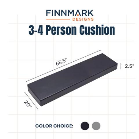 Finnmark 3 - Person Sauna Cushion - Sauna Heater Supply