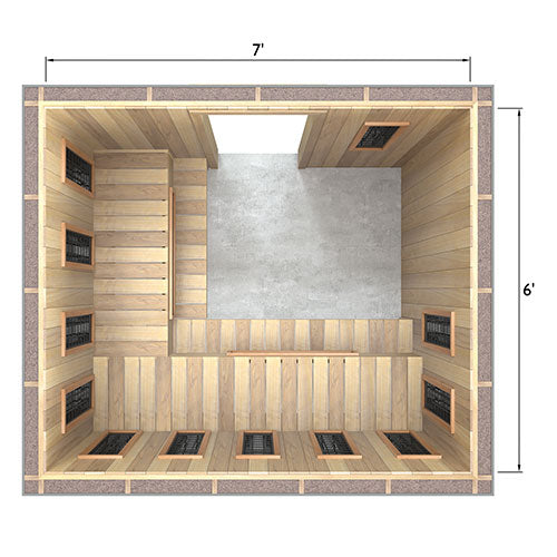 Finnmark Spectrum Plus™ 6' x 7' Infrared Heater Panel Kit