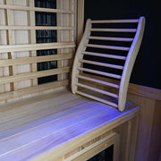 Finnmark Ergonomic Cedar Backrest - Sauna Heater Supply