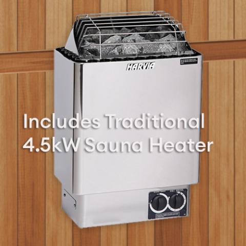 Finnmark FD - 5 Trinity XL Infra - Steam Sauna - Sauna Heater Supply