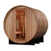 Golden Designs Arosa 4 - Person Outdoor Barrel Steam Sauna in Pacific Cedar Wood - Sauna Heater Supply