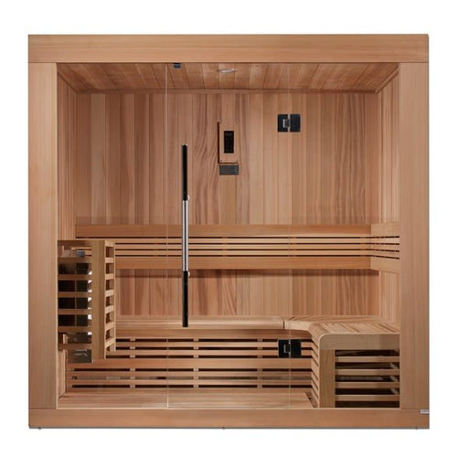 Golden Designs "Copenhagen Edition" 3 - Person Traditional Steam Sauna - Sauna Heater Supply