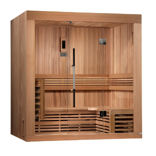 Golden Designs "Copenhagen Edition" 3 - Person Traditional Steam Sauna - Sauna Heater Supply