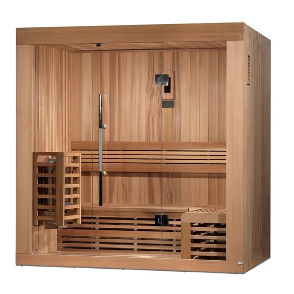 Golden Designs "Copenhagen Edition" 3 - Person Traditional Steam Sauna - Sauna Heater Supply