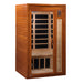 Golden Designs Dynamic "Barcelona" 1 - 2 Person Low EMF FAR Infrared Sauna - Sauna Heater Supply