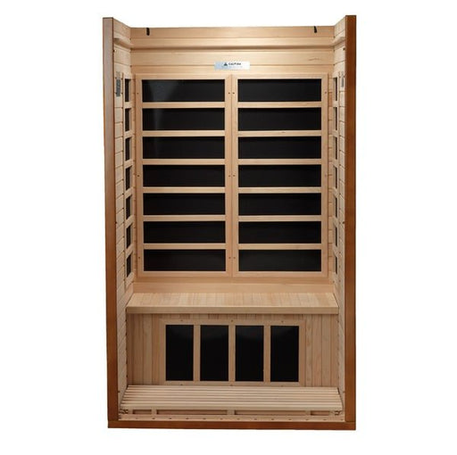 Golden Designs Dynamic "Barcelona" 1 - 2 Person Low EMF FAR Infrared Sauna - Sauna Heater Supply