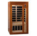 Golden Designs Dynamic "Barcelona" 1 - 2 Person Low EMF FAR Infrared Sauna - Sauna Heater Supply