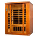 Golden Designs Dynamic "Bellagio" 3 - Person Low EMF FAR Infrared Sauna - Sauna Heater Supply