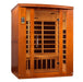 Golden Designs Dynamic "Bellagio" 3 - Person Low EMF FAR Infrared Sauna - Sauna Heater Supply