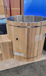 Golden Designs Dynamic Cold Therapy Barrel 304 Stainless Steel Cold Plunge (TUB ONLY) - Sauna Heater Supply