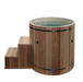 Golden Designs Dynamic Cold Therapy Cedar Barrel Spa – Plastic Tub (TUB ONLY) - Sauna Heater Supply