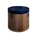 Golden Designs Dynamic Cold Therapy Cedar Barrel Spa – Plastic Tub with Chiller - Sauna Heater Supply