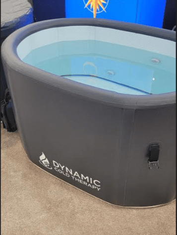 Golden Designs Dynamic Cold Therapy Inflatable Spa Cold Tub with Chiller (Oval) - Sauna Heater Supply